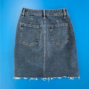 H&M Blue Denim Pencil Skirt